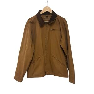 KING RANCH Canvas Full Zip Ranch Field Barn Work Western Jacket M